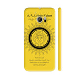 A P J Abdul Kalam Quote On Yellow HTC 10 / 10 Lifestyle Cover| Artist: Designer Chennai
