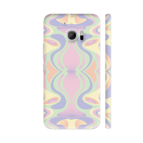 Abstract Pastel Colors HTC 10 / 10 Lifestyle Cover| Artist: Looly Elzayat