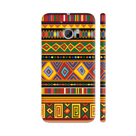 Africa Ethnic Art Pattern HTC 10 / 10 Lifestyle Cover| Artist: BluedarkArt