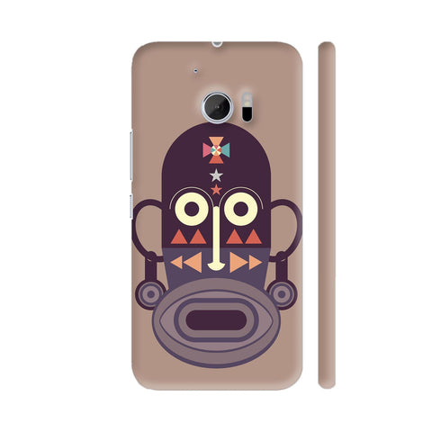 African Colorful Mask HTC 10 / 10 Lifestyle Cover| Artist: Designer Chennai
