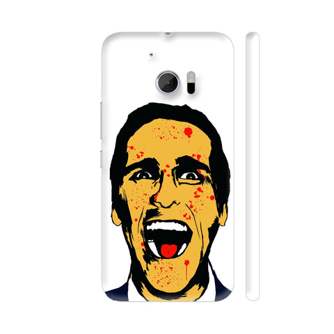 American Psycho On White HTC 10 / 10 Lifestyle Cover| Artist: Kaushal Faujdar
