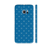 Anchor Seamless Pattern On Blue HTC 10 / 10 Lifestyle Cover| Artist: Designer Chennai