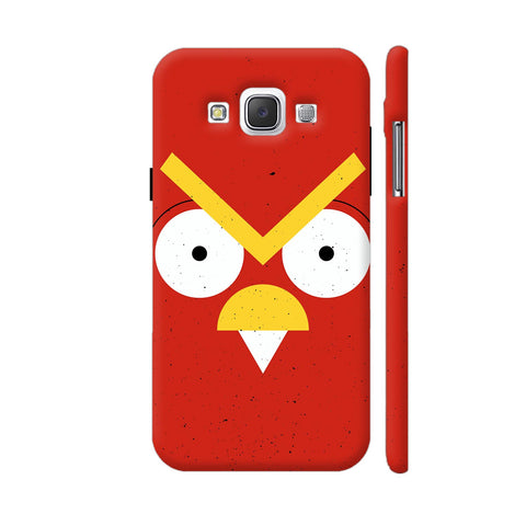 Angry Bird On Red Samsung Galaxy E5 Case