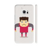 Angry Boy Character In Red HTC 10 / 10 Lifestyle Cover| Artist: Designer Chennai