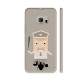 Angry Security Guard HTC 10 / 10 Lifestyle Cover| Artist: Designer Chennai
