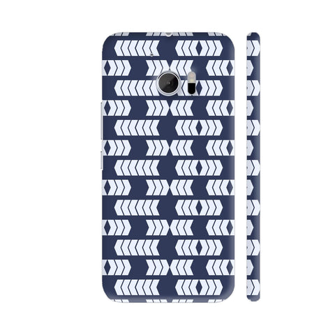 Arrow Border Repeating Pattern HTC 10 / 10 Lifestyle Cover| Artist: Designer Chennai