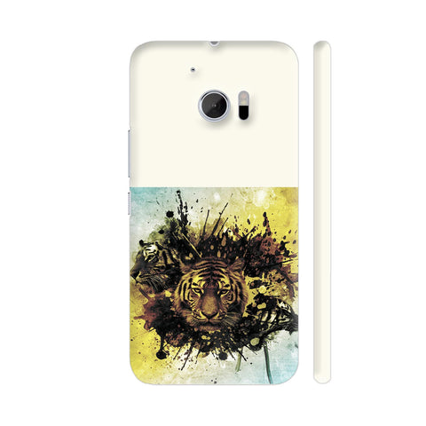 Art Of Tiger Cat Animal HTC 10 / 10 Lifestyle Cover| Artist: WonderfulDreamPicture