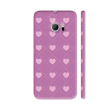 Baby Pink Hearts HTC 10 / 10 Lifestyle Cover| Artist: Designer Chennai