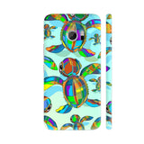 Baby Sea Turtle Fabric Toy Pattern HTC 10 / 10 Lifestyle Cover| Artist: BluedarkArt