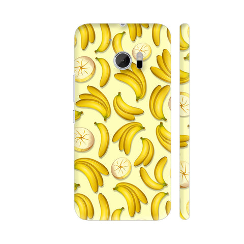 Banana Fruity Pattern HTC 10 / 10 Lifestyle Cover| Artist: BluedarkArt