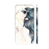 Beautiful Girl With Colored Hair HTC 10 / 10 Lifestyle Cover| Artist: Pritpal Singh