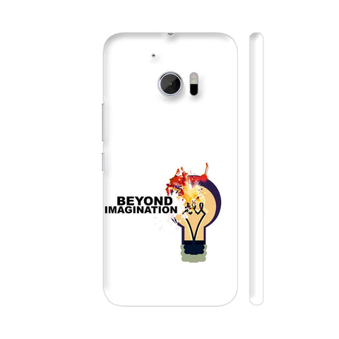Beyond Imagination Bulb HTC 10 / 10 Lifestyle Cover| Artist: Mytablecreations