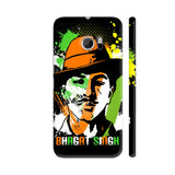 Bhagat Singh Painting On Black HTC 10 / 10 Lifestyle Cover| Artist: Designer Chennai