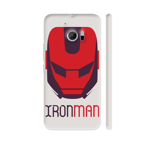 Black And Red Ironman HTC 10 / 10 Lifestyle Cover| Artist: Designer Chennai