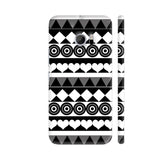 Black And White Aztec Pattern HTC 10 / 10 Lifestyle Cover| Artist: Sangeetha