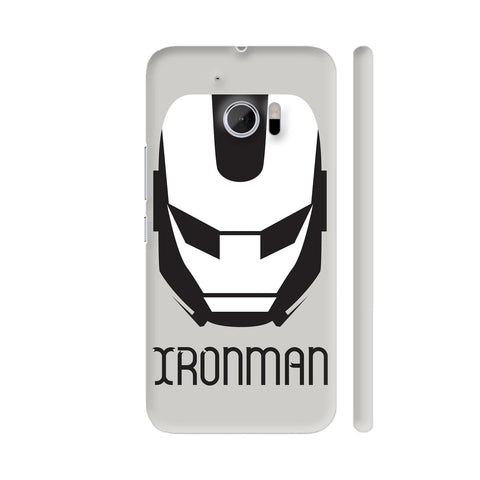 Black And White Ironman HTC 10 / 10 Lifestyle Cover| Artist: Designer Chennai