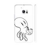 Black And White Octopus HTC 10 / 10 Lifestyle Cover| Artist: Pritpal Singh
