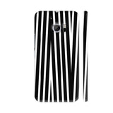 Black And White Vertical ZigZag HTC 10 / 10 Lifestyle Cover| Artist: Avani