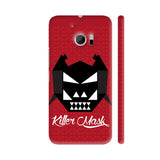 Black Killer Mask On Red HTC 10 / 10 Lifestyle Cover| Artist: Designer Chennai