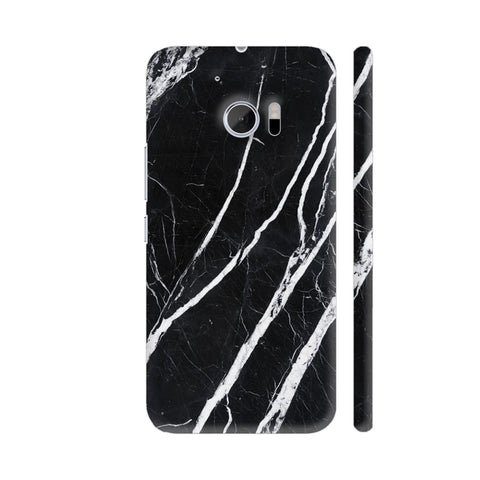 Black Marble HTC 10 / 10 Lifestyle Cover| Artist: Abhinav