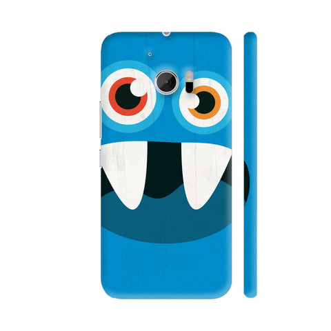 Blue Monster HTC 10 / 10 Lifestyle Cover| Artist: Abhinav