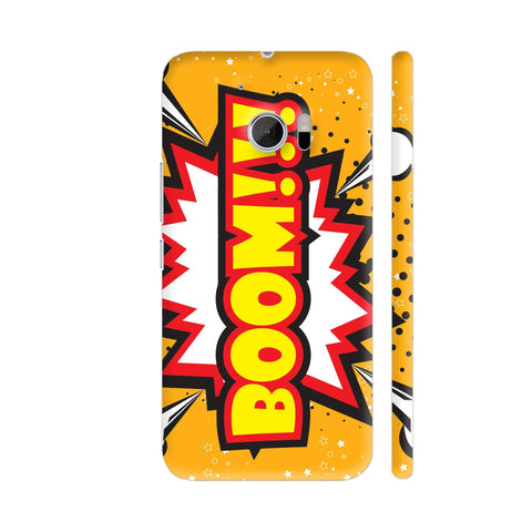 Boom Yellow HTC 10 / 10 Lifestyle Cover| Artist: Abhinav