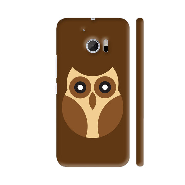 Brown Owl HTC 10 / 10 Lifestyle Cover| Artist: Designer Chennai