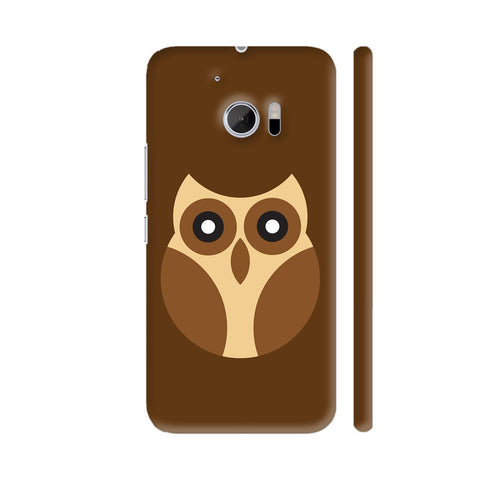 Brown Owl HTC 10 / 10 Lifestyle Cover| Artist: Designer Chennai
