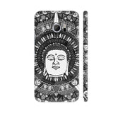 Buddha Mandala In Black And White HTC 10 / 10 Lifestyle Cover| Artist: Sangeetha