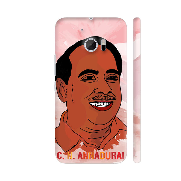 C N Annadurai Painting In Watercolor HTC 10 / 10 Lifestyle Cover| Artist: Designer Chennai