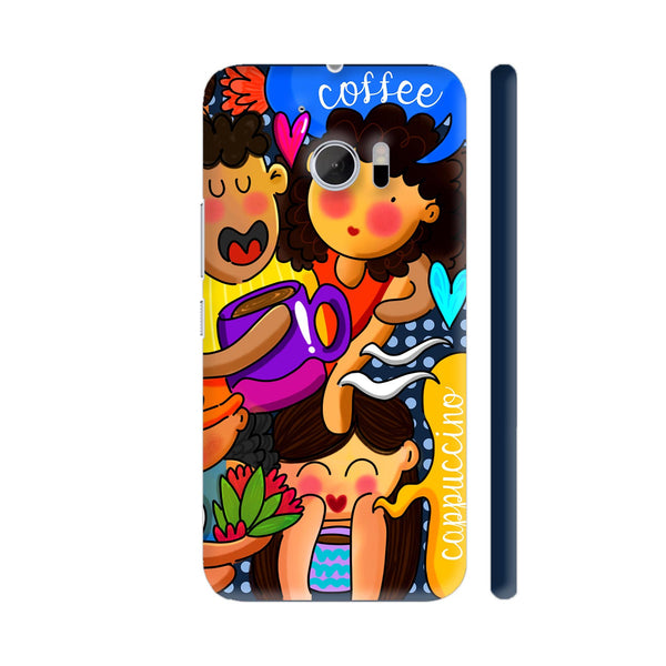 Cappuccino Hot Coffee Love HTC 10 / 10 Lifestyle Cover| Artist: Woodle Doodle