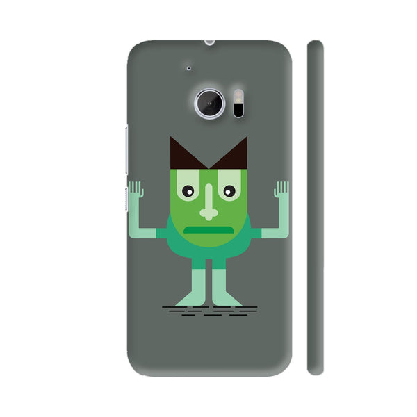 Cartoon Boy Standing With Two Hands HTC 10 / 10 Lifestyle Cover| Artist: Designer Chennai