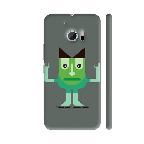 Cartoon Boy Standing With Two Hands HTC 10 / 10 Lifestyle Cover| Artist: Designer Chennai