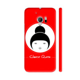 Chinese Queen On Red HTC 10 / 10 Lifestyle Cover| Artist: Designer Chennai