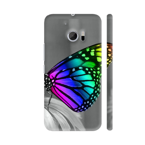 Colorful Butterfly On Grayscale HTC 10 / 10 Lifestyle Cover| Artist: WonderfulDreamPicture