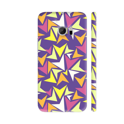 Colorful Splash Cool Pattern HTC 10 / 10 Lifestyle Cover| Artist: Sangeetha