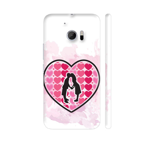 Couple Valentine's Day Kiss HTC 10 / 10 Lifestyle Cover| Artist: Designer Chennai
