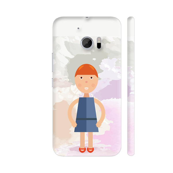 Cute Baby Girl HTC 10 / 10 Lifestyle Cover| Artist: Designer Chennai