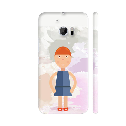 Cute Baby Girl HTC 10 / 10 Lifestyle Cover| Artist: Designer Chennai