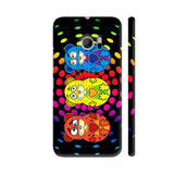 Cute Bunny Teddies On Black HTC 10 / 10 Lifestyle Cover| Artist: Sangeetha