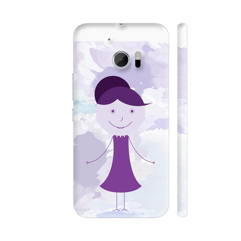 Cute Cartoon Princess HTC 10 / 10 Lifestyle Cover| Artist: Designer Chennai