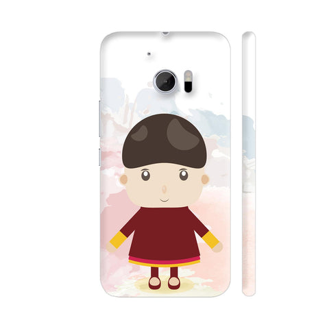 Cute Child Baby Girl HTC 10 / 10 Lifestyle Cover| Artist: Designer Chennai