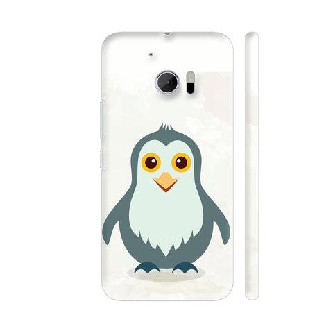 Cute Geometric Penguin HTC 10 / 10 Lifestyle Cover| Artist: Designer Chennai