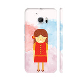 Cute Little Girl Cute Dress HTC 10 / 10 Lifestyle Cover| Artist: Designer Chennai