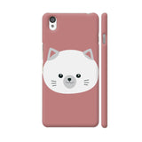 Colorpur Cute White Kitty With Gray Ears OnePlus X | Artist: Ashok