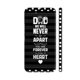 Dad Forever In My Heart In Black HTC 10 / 10 Lifestyle Cover| Artist: Designer Chennai