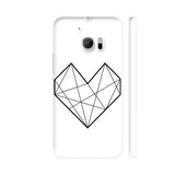 Diamond Heart Stroke HTC 10 / 10 Lifestyle Cover| Artist: Adeela Abdul Razak