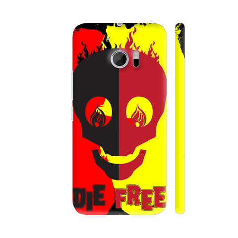 Die Free Skull HTC 10 / 10 Lifestyle Cover| Artist: Designer Chennai