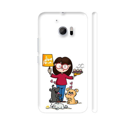 Dog Lover HTC 10 / 10 Lifestyle Cover| Artist: Woodle Doodle