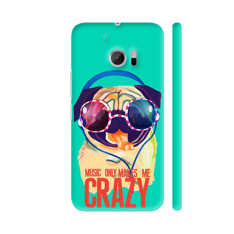 Dog Music Makes Me Crazy HTC 10 / 10 Lifestyle Cover| Artist: Abhijeet Sinha